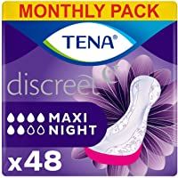 Tena Discreet Maxi Night- Compresas Incontinencia - 48 Unidades (8x6) (76096200)